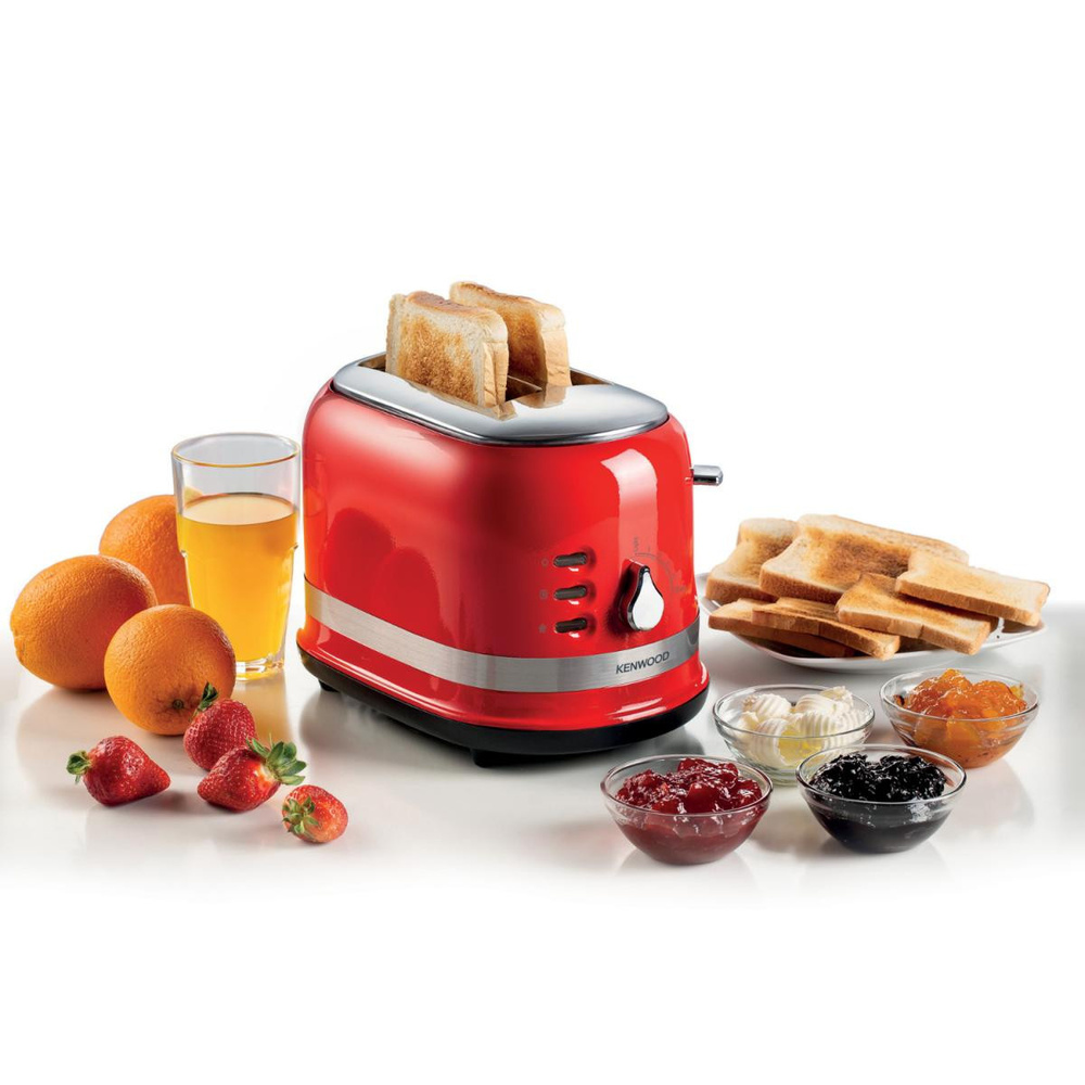 Ariete Moderna Kahvaltı Seti Su Isıtıcı Kettle + Smoothie Cam Blender + Ekmek Kızartma Makinesi Seti Kırmızı görseli 4