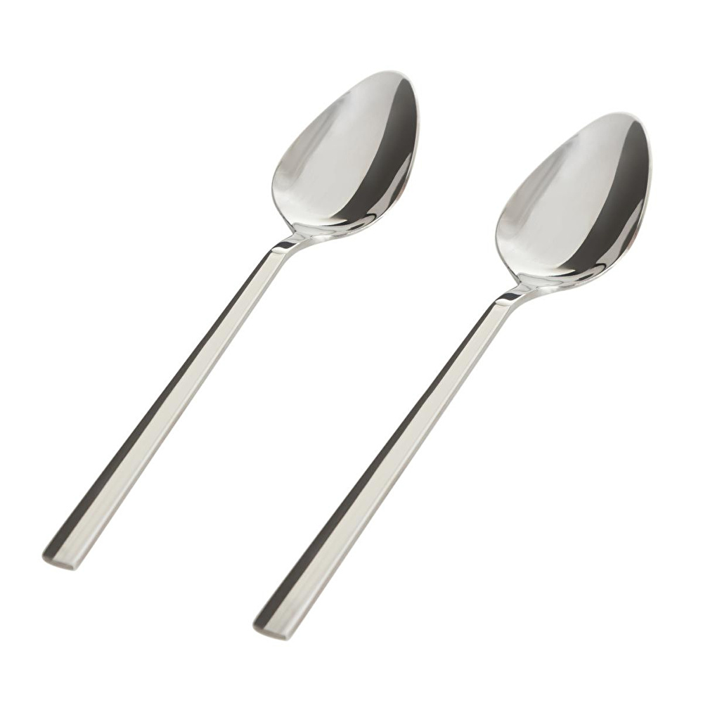 Mudo Home New Premium Steel 2'li̇ Tatli Kaşiği görseli 1