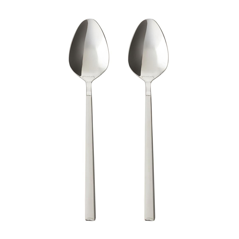 Mudo Home New Premium Steel 2'li̇ Tatli Kaşiği görseli 2