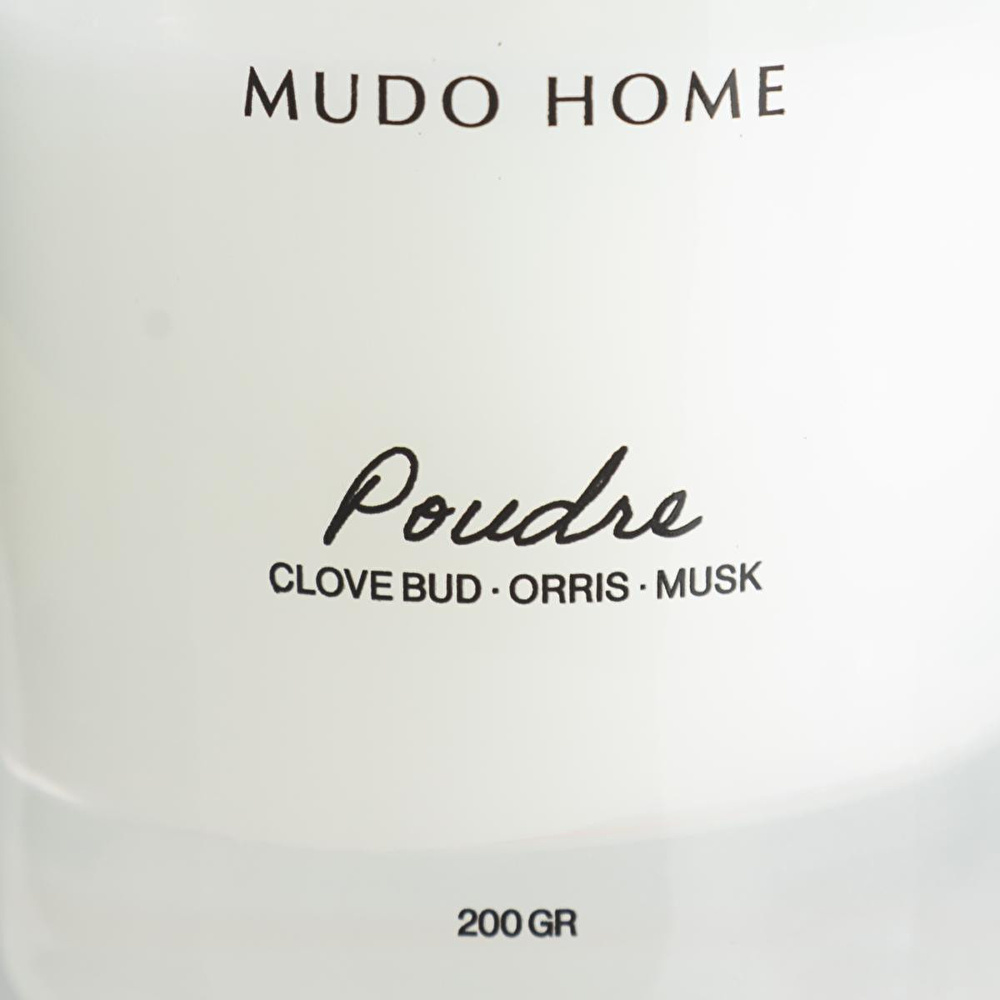 Mudo Home Dreamy White Poudre Mum 200gr görseli 3