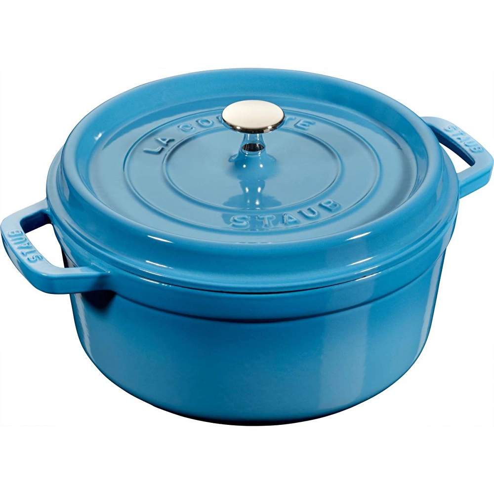 Staub Döküm Tencere Buz Mavisi 24 Cm görseli 1