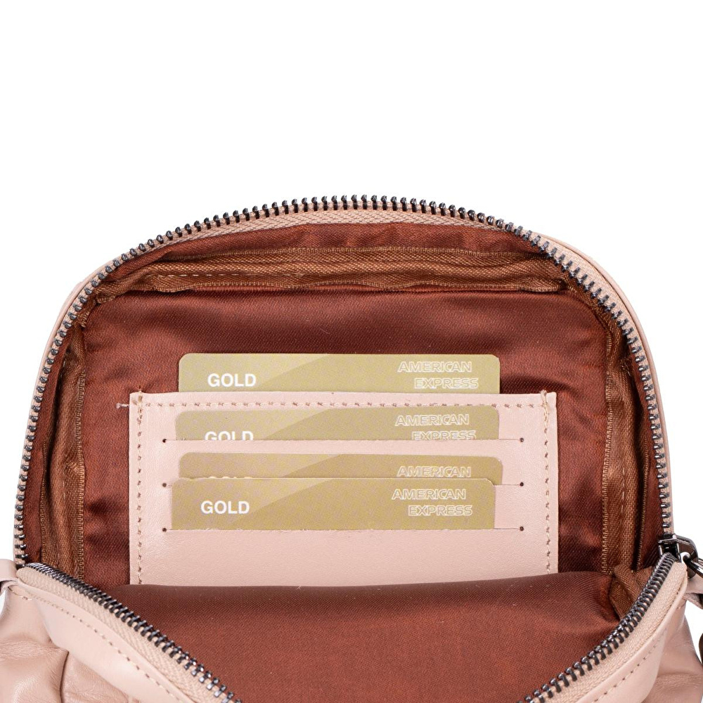 Bloominbag Bloombag Blush Hakiki Deri Crossbody Çanta görseli 5