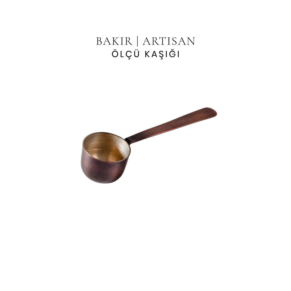 Voeux Artisan Koleksiyonu Bakır Ölçü Kaşığı görseli 2