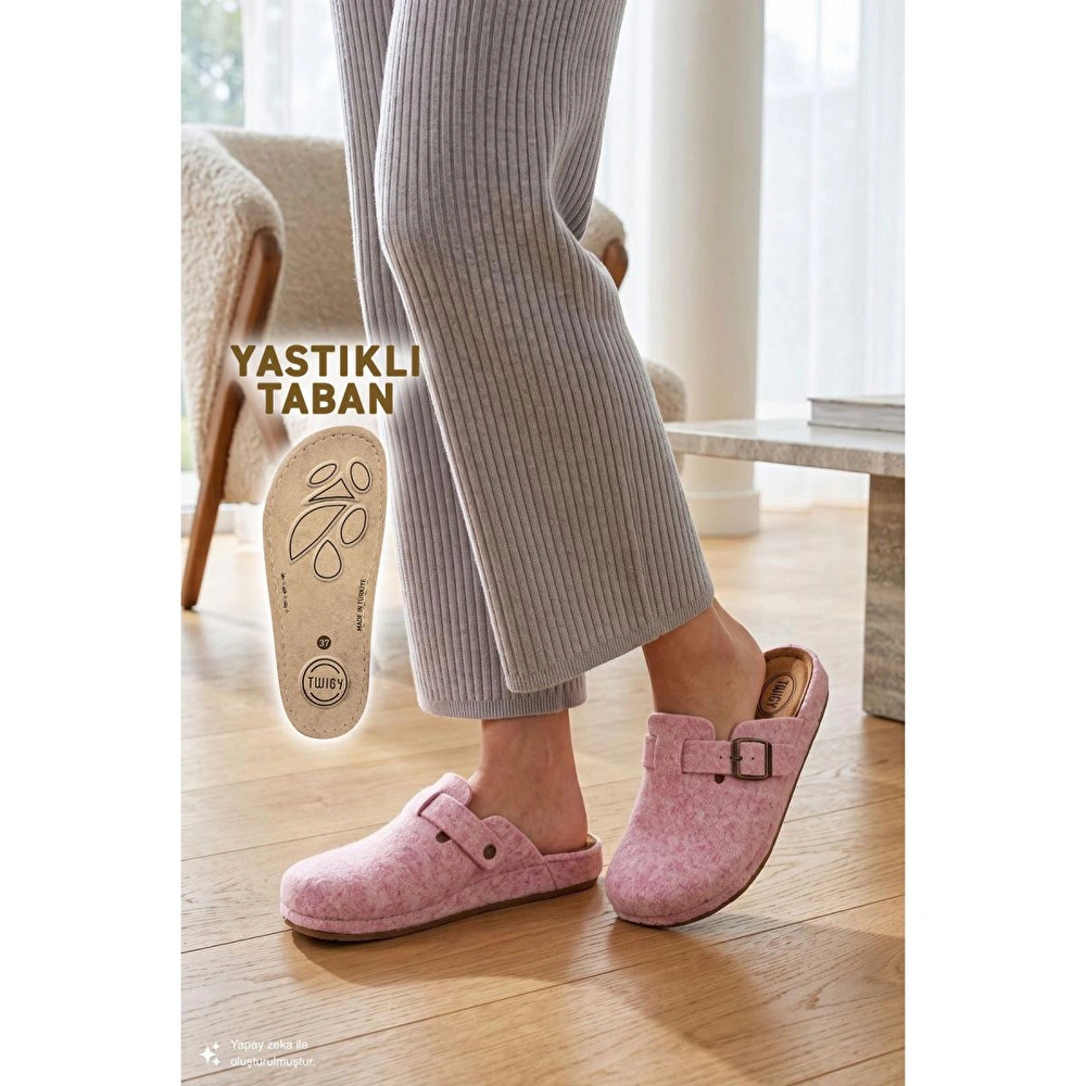Twigy Tuana Kadın Ev Terliği Pembe 36/40 görseli 1