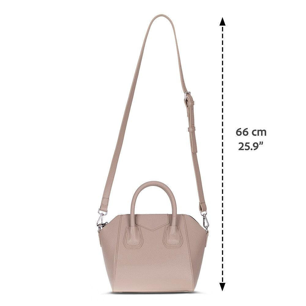 Bloominbag Aria Mink Taupe Small Hakiki Deri Kadın El & Omuz Çantası görseli 5
