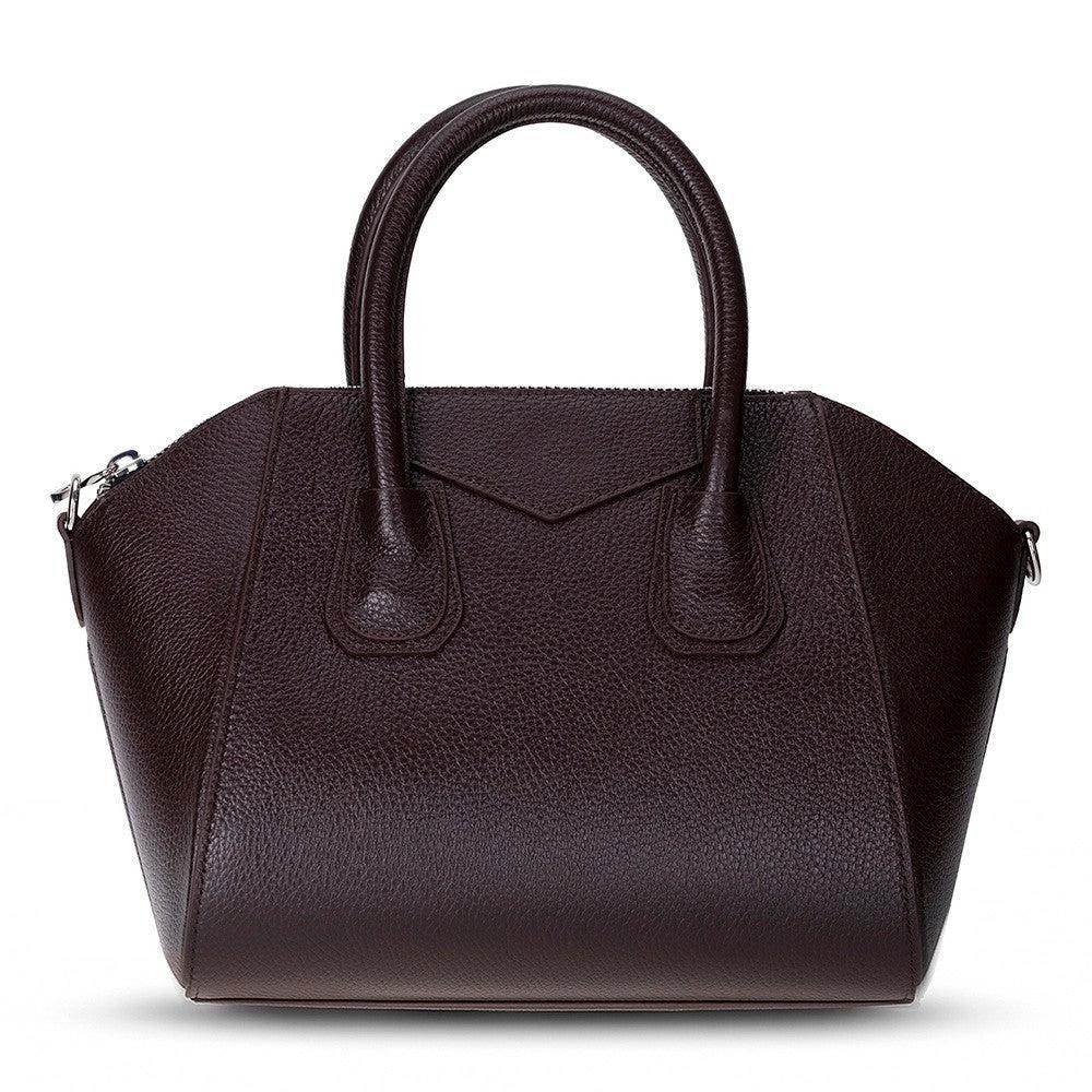 Bloominbag Aria Walnut Brown Medium Hakiki Deri Kadın El & Omuz Çantası görseli 1