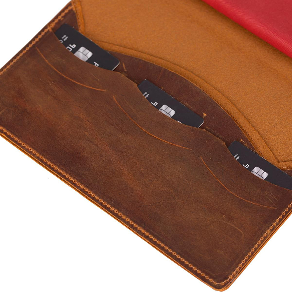 Bloominbag Bloom Quiet Edit Moccasin A5 Deri Kitap Defter Kılıfı görseli 2