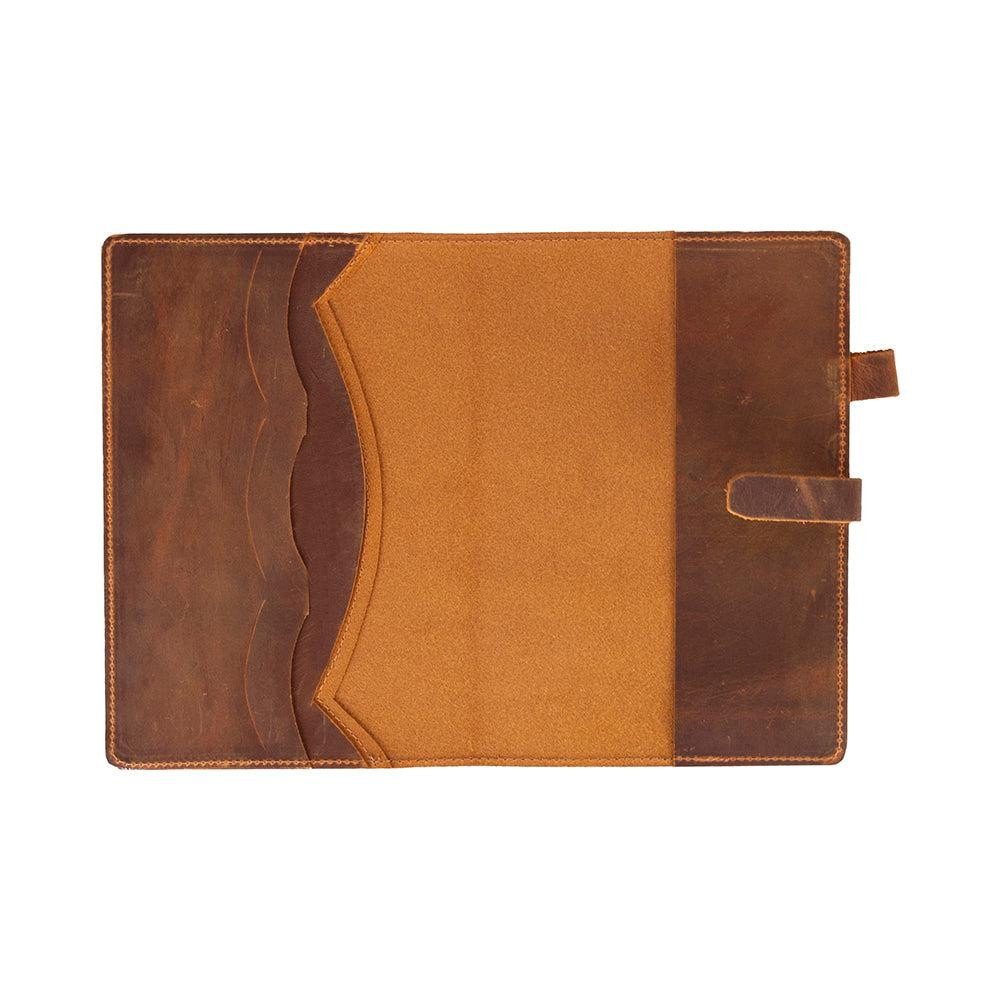 Bloominbag Bloom Quiet Edit Moccasin A5 Deri Kitap Defter Kılıfı görseli 1