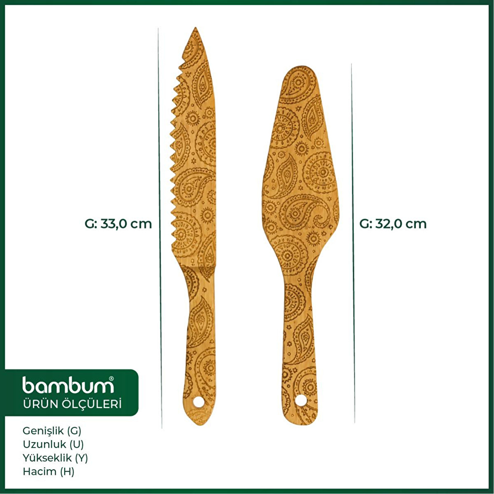 Bambum Minne - Pasta Servis Seti B2657-1 görseli 2