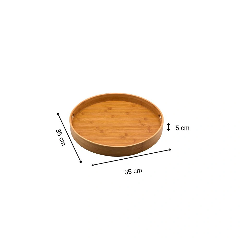 Bambum Carne 35 Cm Yuvarlak Tepsi görseli 2
