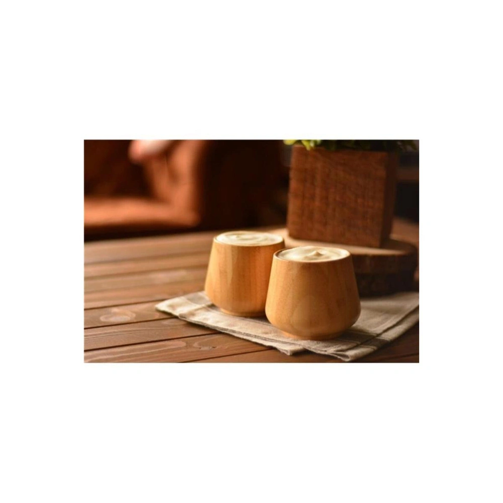 Bambum Gento 2'li Bambu Bardak 225 Ml görseli 2