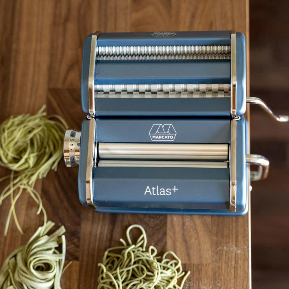 Marcato Design Atlas Plus İtalyan Makarna Makinesi Pastel Mavi Renk görseli 2