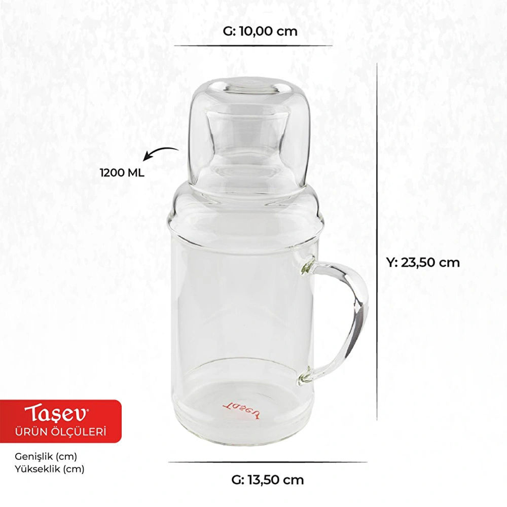 Bambum Termo Sürahi 1200ml görseli 2