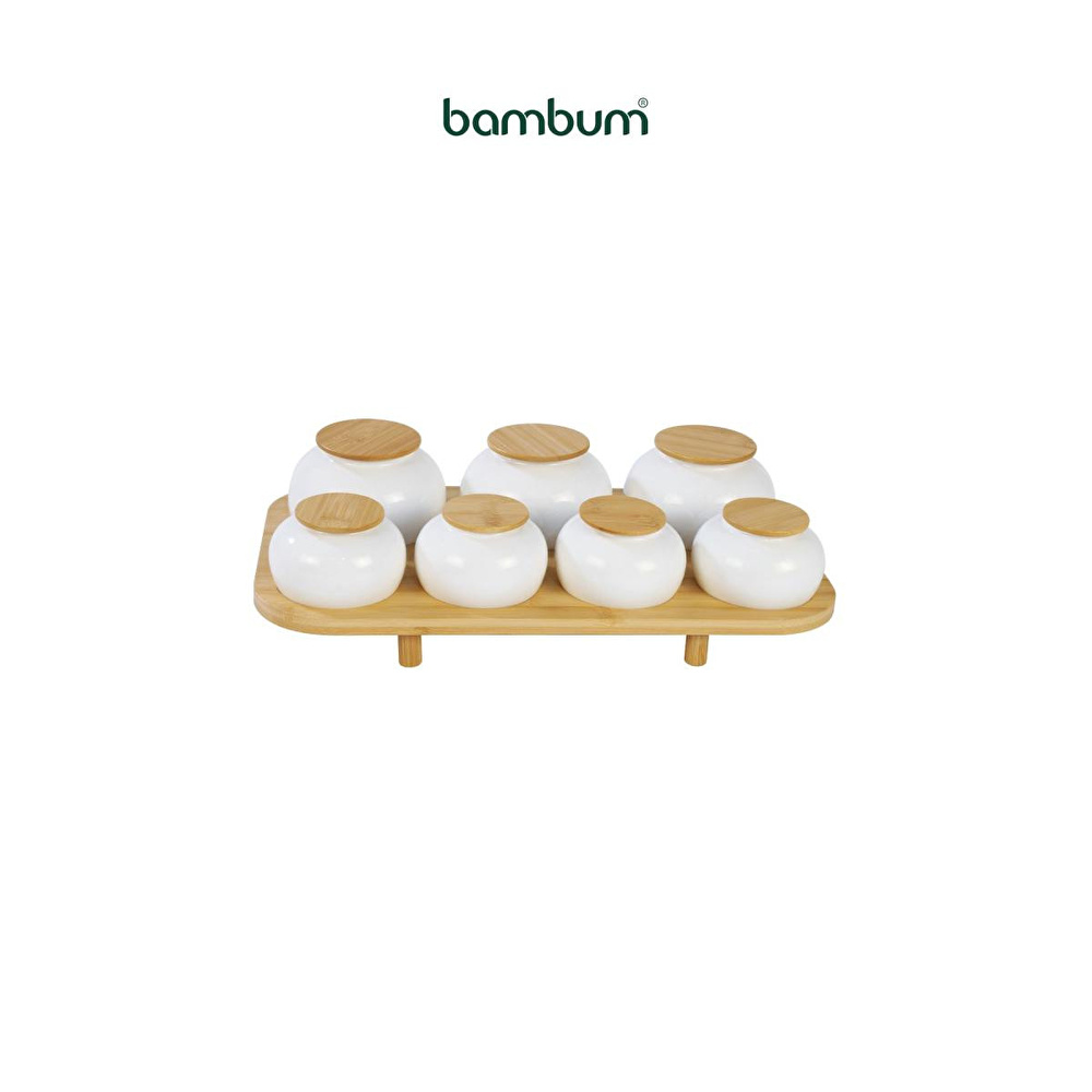 Bambum Simple 7'li Baharat Seti Standlı görseli 1
