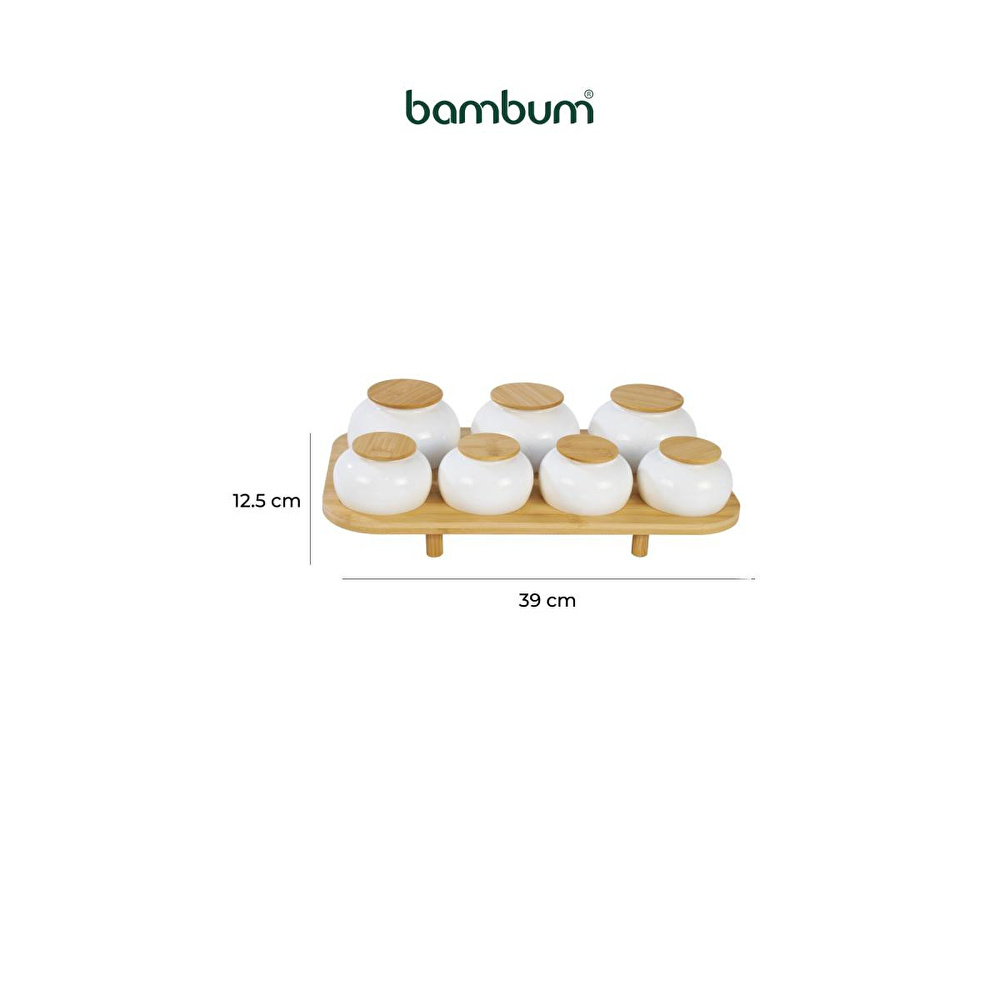 Bambum Simple 7'li Baharat Seti Standlı görseli 2