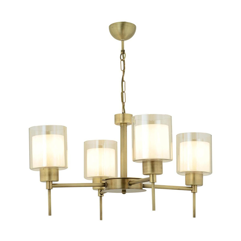 Apliqa Goldie 4 Lü Eskitme Modern Yatak Odası Salon Avize görseli 5