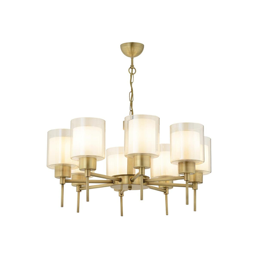 Apliqa Goldie 8 Li Eskitme Modern Yatak Odası Salon Avize görseli 4