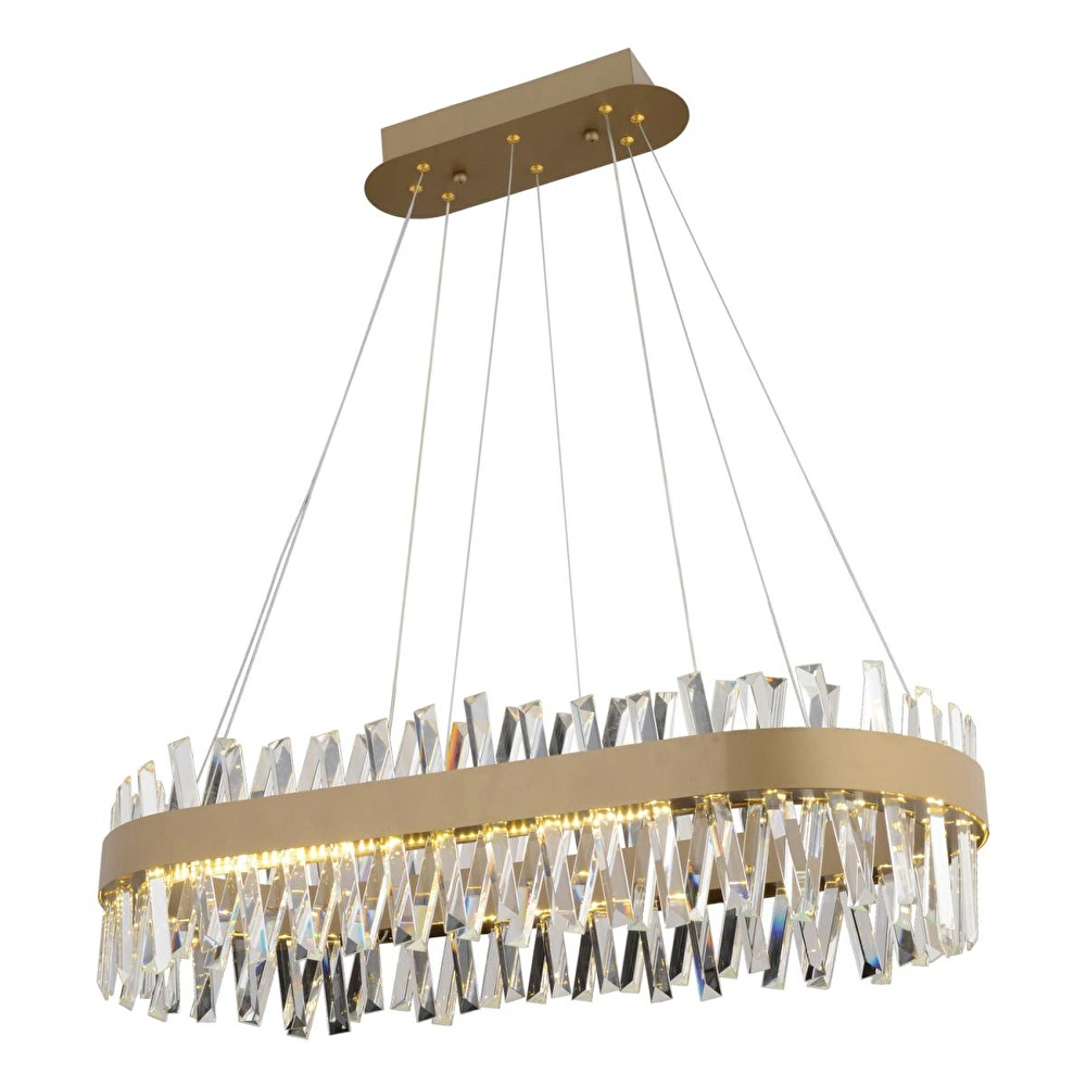 Apliqa Brampton 6'lı Sıralı Eskitme 3 Renkli 100 Watt Ledli Yemek Masası Üstü, Oturma Odası, Salon Avize görseli 3