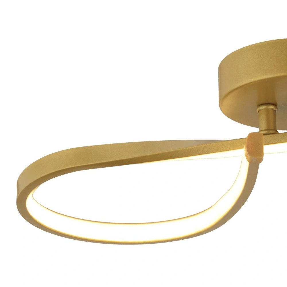 Apliqa Vetto Gold 38 Watt Plafonyer 3 Renkli Ledli Modern Mutfak Banyo Led Salon Sarkıt Avize görseli 3