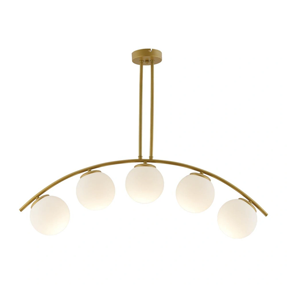 Apliqa Fralde 5 Li Gold Modern Mutfak Cafe Restoran Için Uygun Retro Salon Avize görseli 3