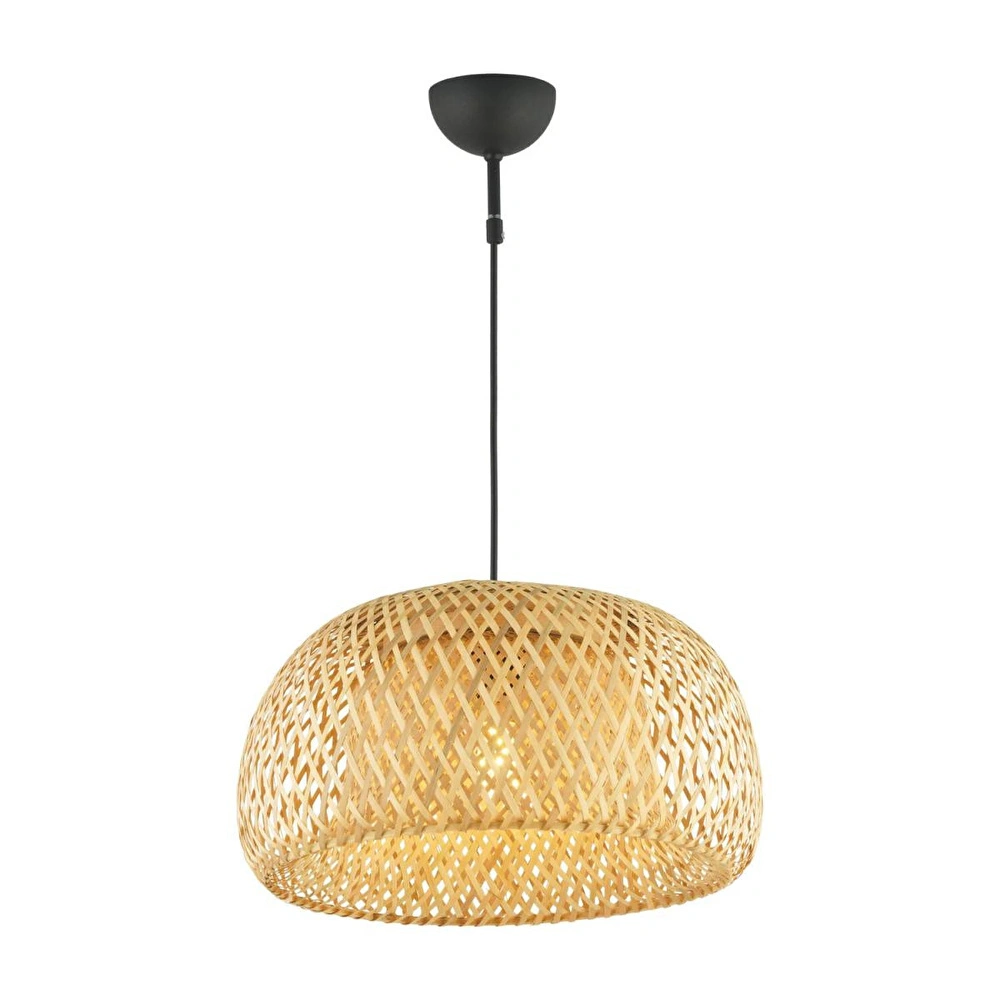 Apliqa Briella Tekli Rattan Modern Tasarım Oturma Odası Avize görseli 2
