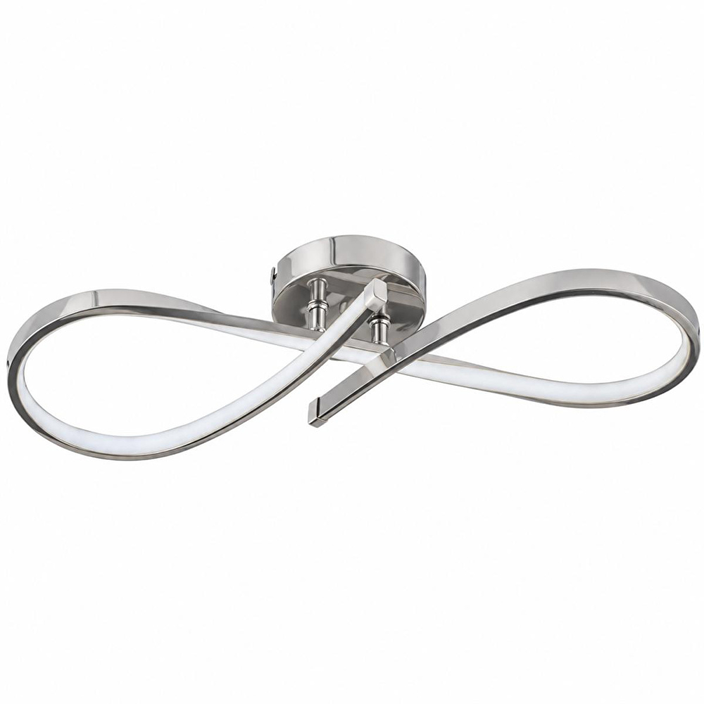 Apliqa Vetto Krom 38 Watt Plafonyer 3 Renkli Ledli Modern Mutfak Banyo Led Salon Sarkıt Avize görseli 3