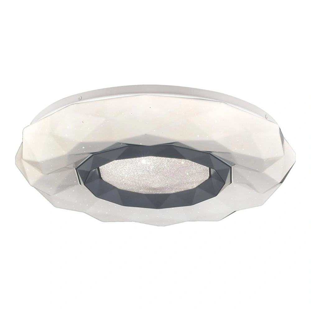 Apliqa Paris Tekli Beyaz 3 Renkli 37 Watt Ledli Modern Oturma Odası, Koridor, Salon Led Avize görseli 2