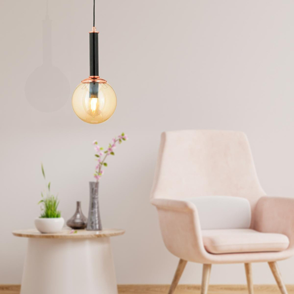 Apliqa Erna Tekli Sarkıt Modern Retro Sarkıt Mutfak Salon Sarkıt Avize görseli 1