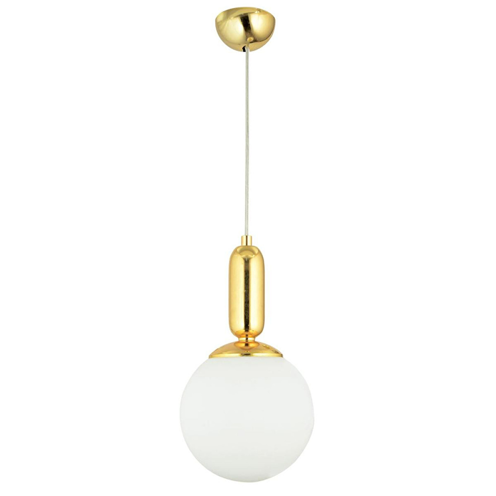 Apliqa Arlo Tekli Gold Sarkıt Modern Sarkıt Top Avize Mutfak Salon Sarkıt Avize görseli 1