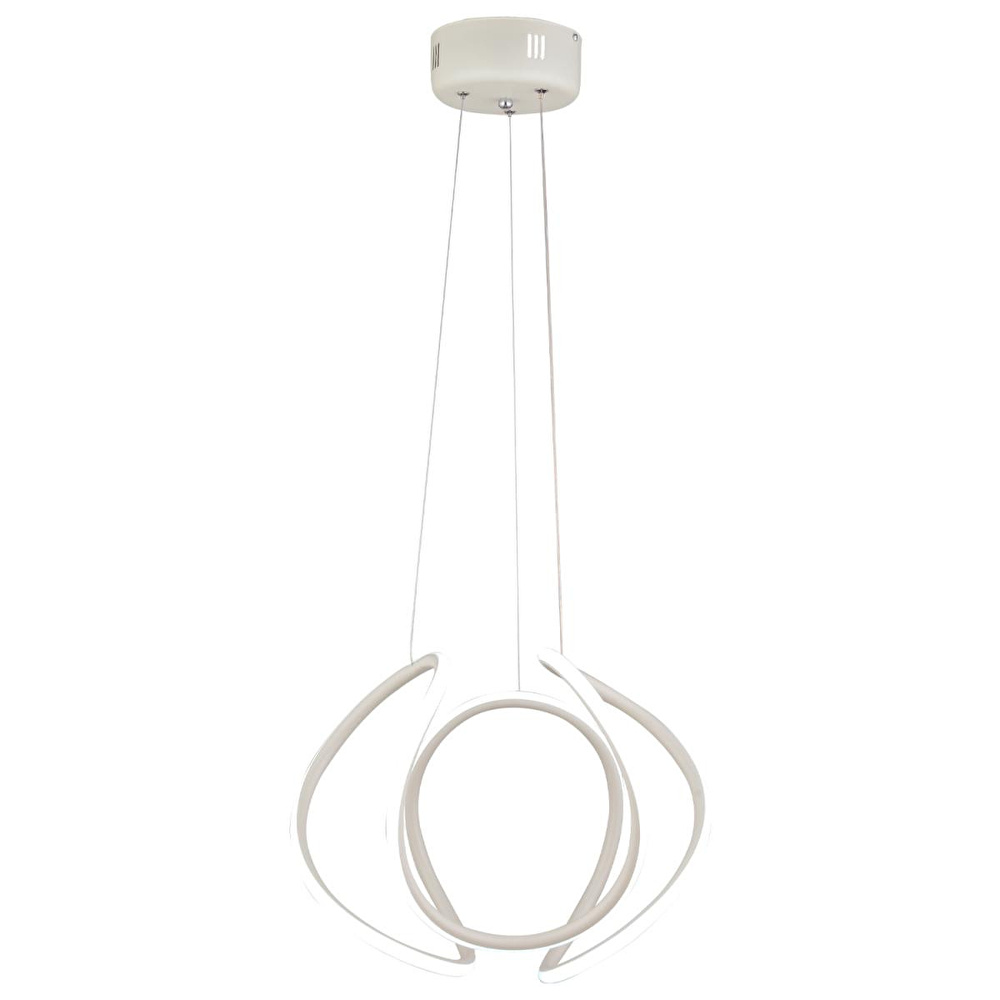 Apliqa Pietra Beyaz Sarkıt 56 Watt Sarkıt 3 Renkli Ledli Modern Mutfak Banyo Led Salon Sarkıt Avize görseli 2