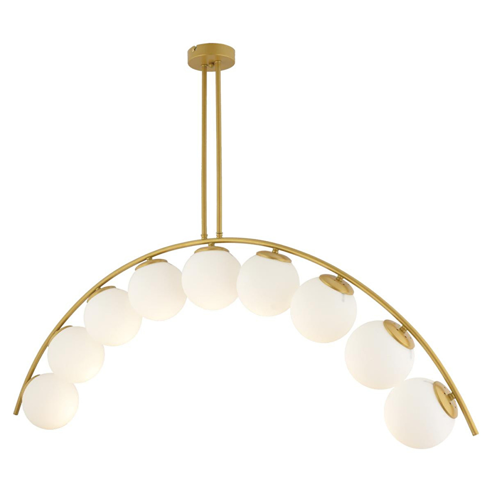Apliqa Fralde 9 Lu Gold Modern Mutfak Cafe Restoran Için Uygun Retro Salon Avize görseli 4