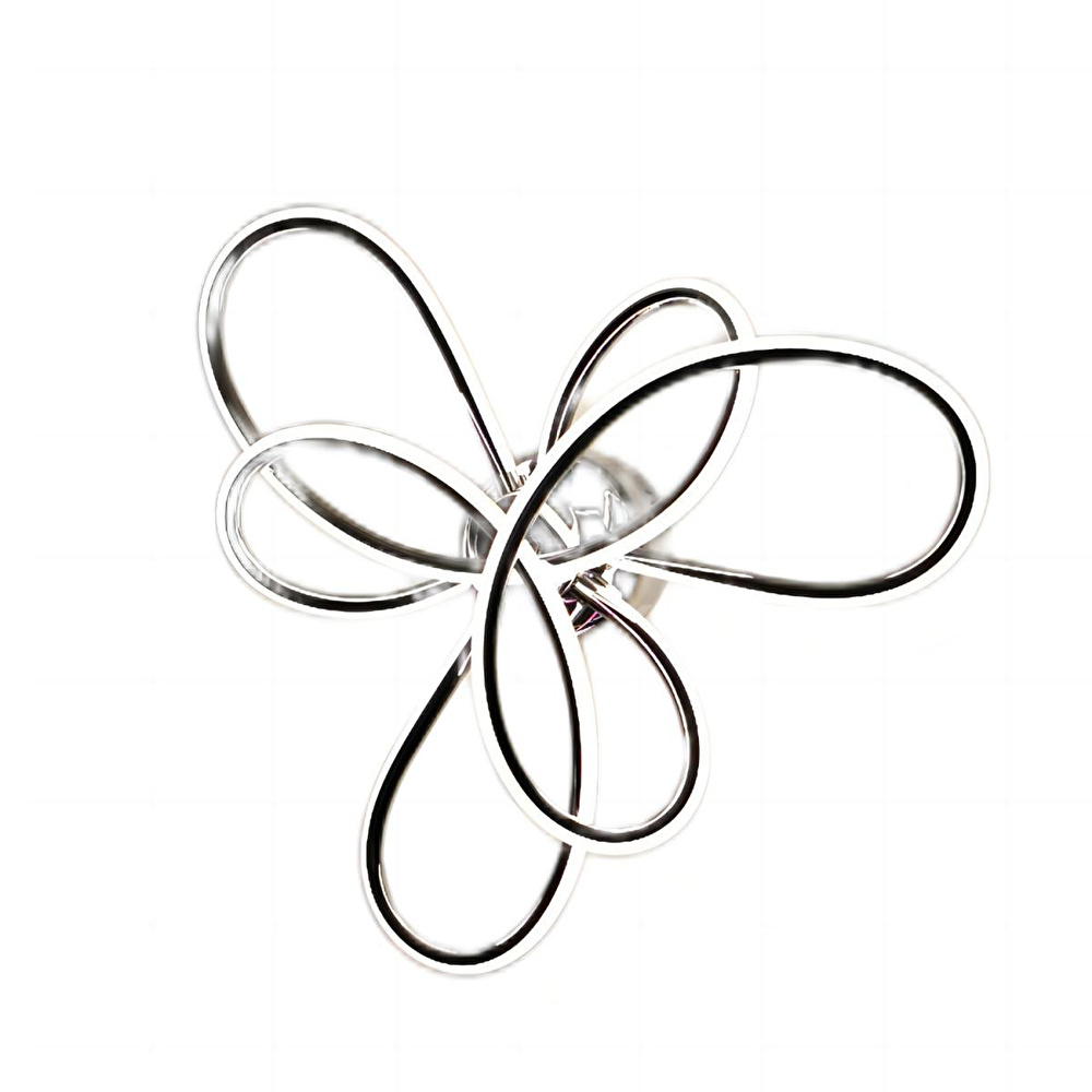 Apliqa Aybel Krom 48 Watt Plafonyer Modern Koridor Salon Led Avize görseli 2