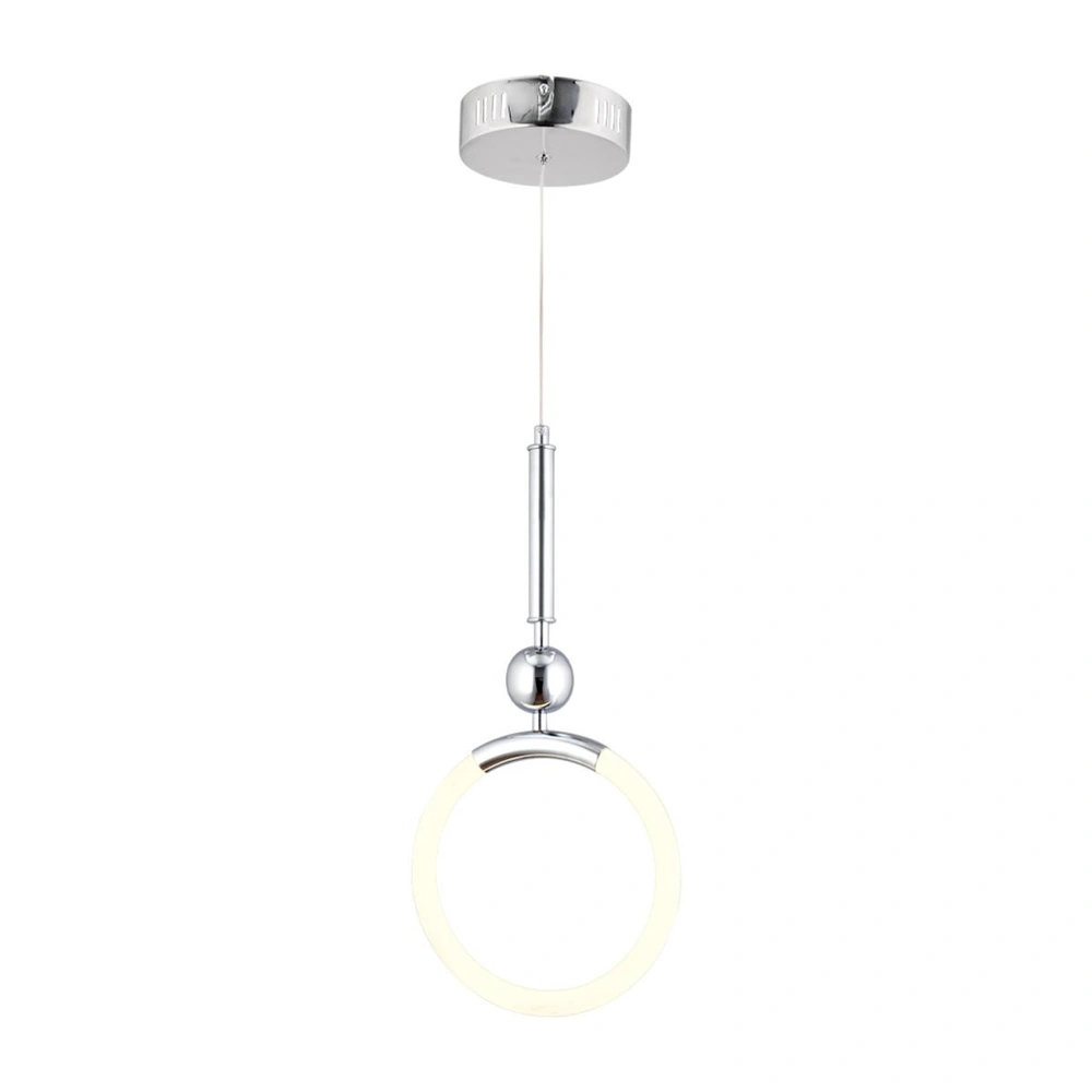 Apliqa Struer Tekli Krom Ledli 20 Watt Modern Koridor, Yatak Odası Salon Sarkıt Led Avize görseli 2