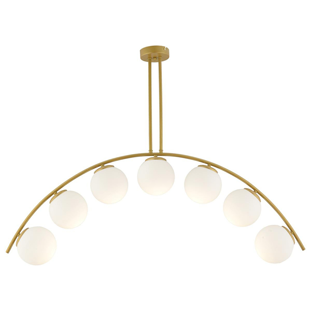 Apliqa Fralde 7 Li Gold Modern Mutfak Cafe Restoran Için Uygun Retro Salon Avize görseli 4
