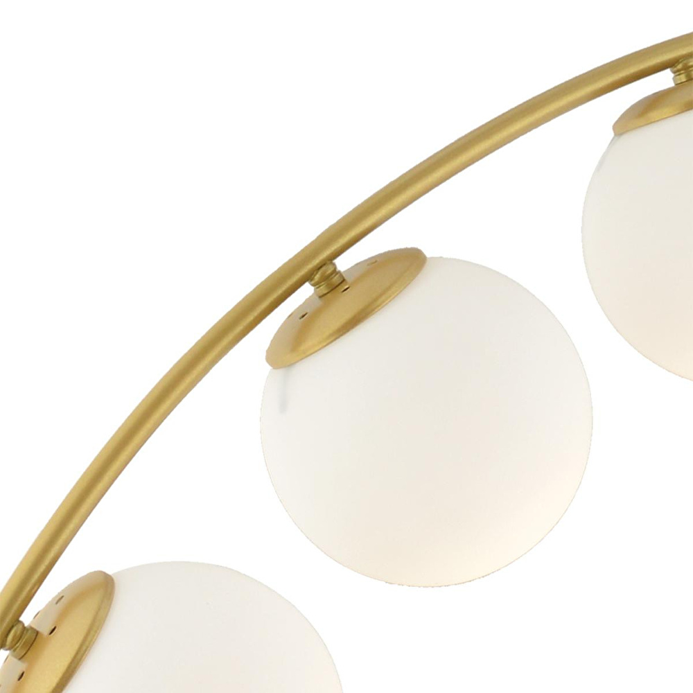 Apliqa Fralde 7 Li Gold Modern Mutfak Cafe Restoran Için Uygun Retro Salon Avize görseli 5