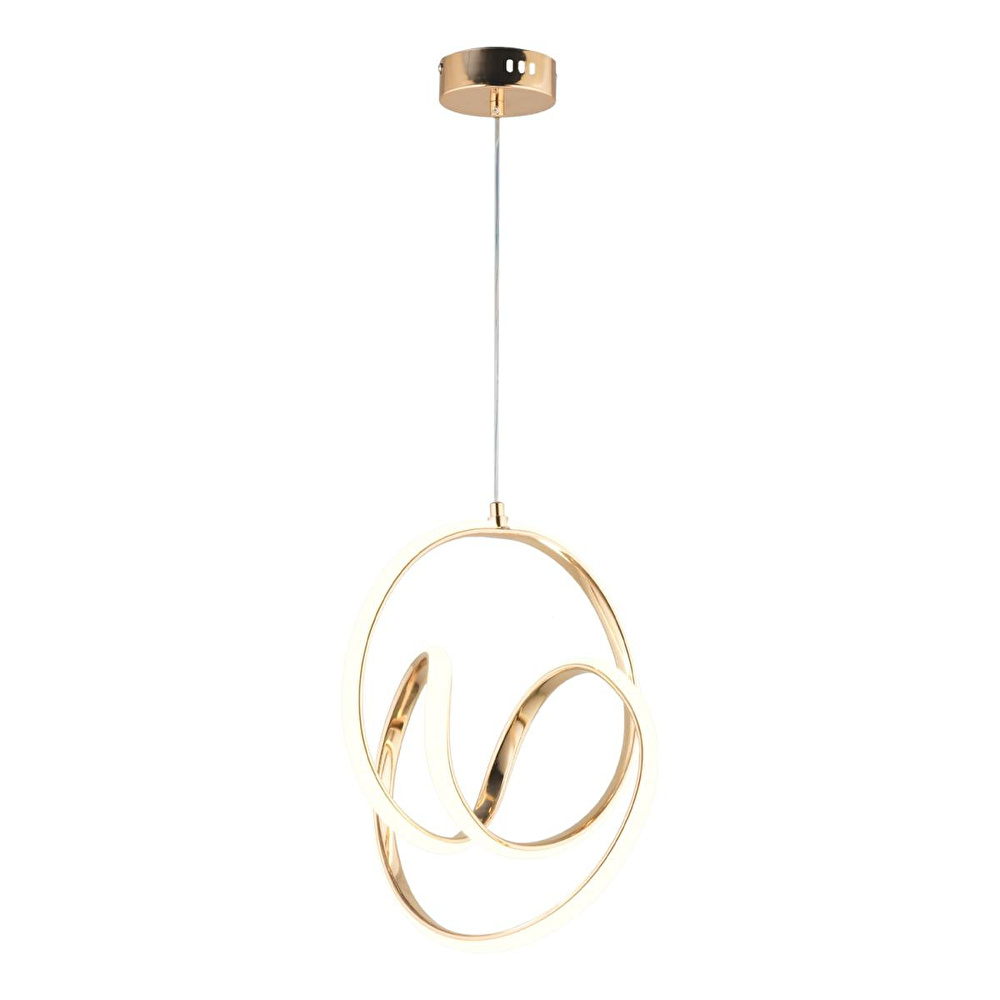 Apliqa Ruby Gold 3 Renkli 48 Watt Kristal Ledli Modern Oturma Odası Salon Sarkıt Avize görseli 2