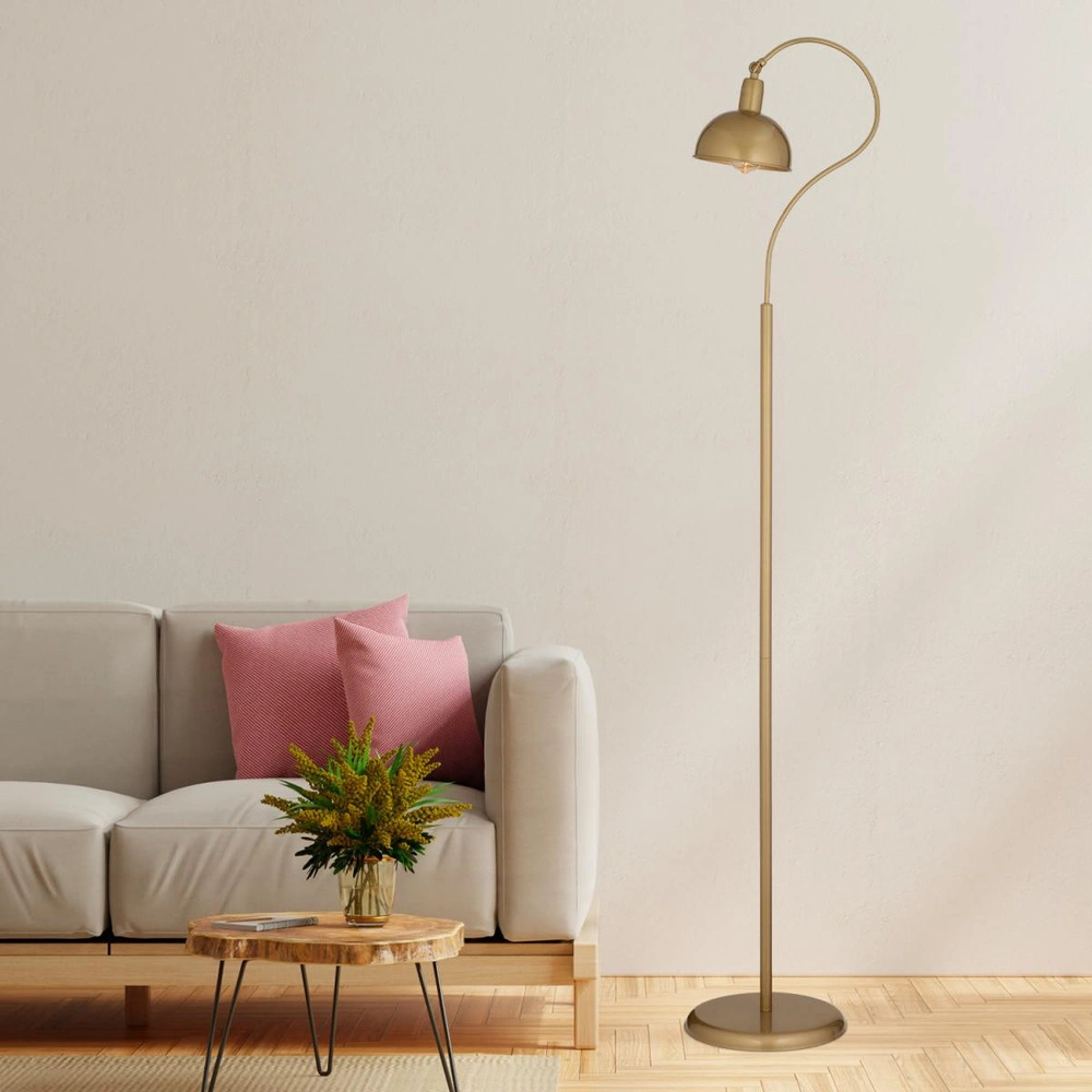 Apliqa Angora Eskitme Dekoratif Tasarım Retro Modern Metal Lambader görseli 1