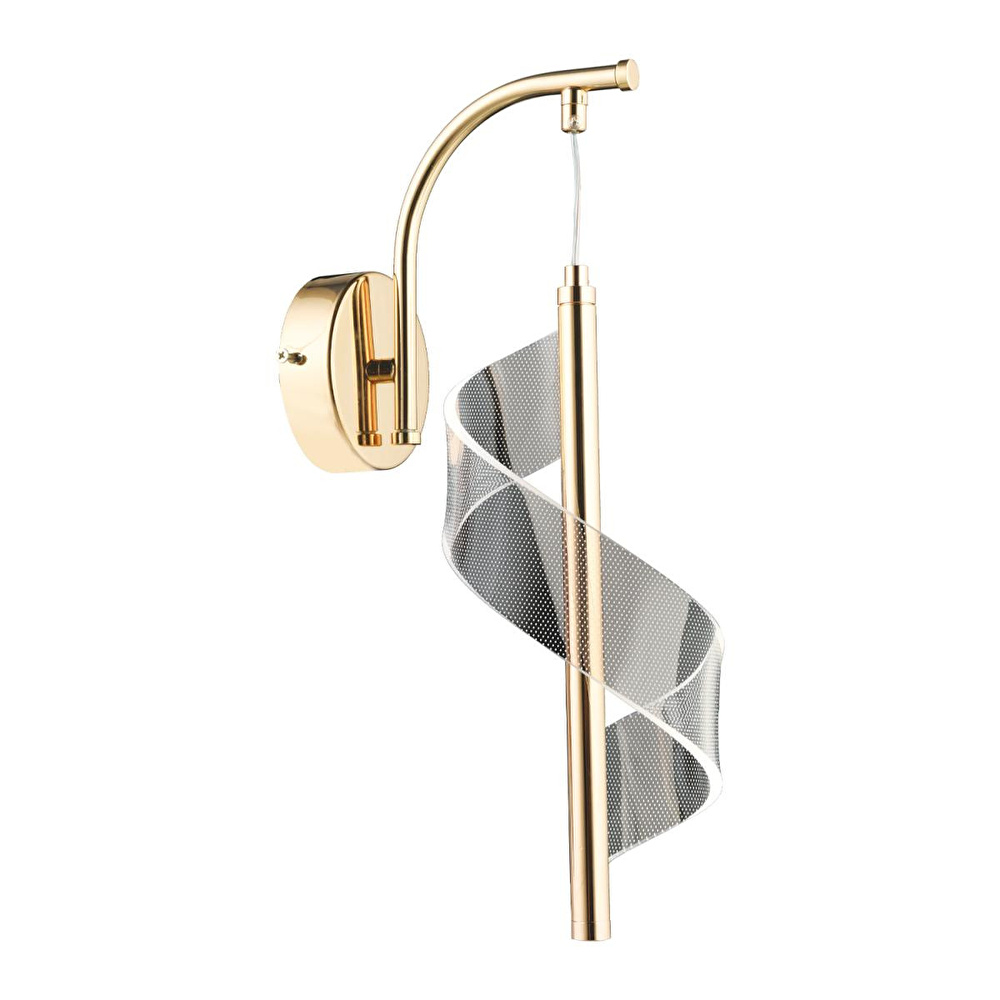 Apliqa Jadon Modern Gold 3 Renkli 2 Watt Tasarım Salon Koridor Ledli Salon Aplik görseli 3