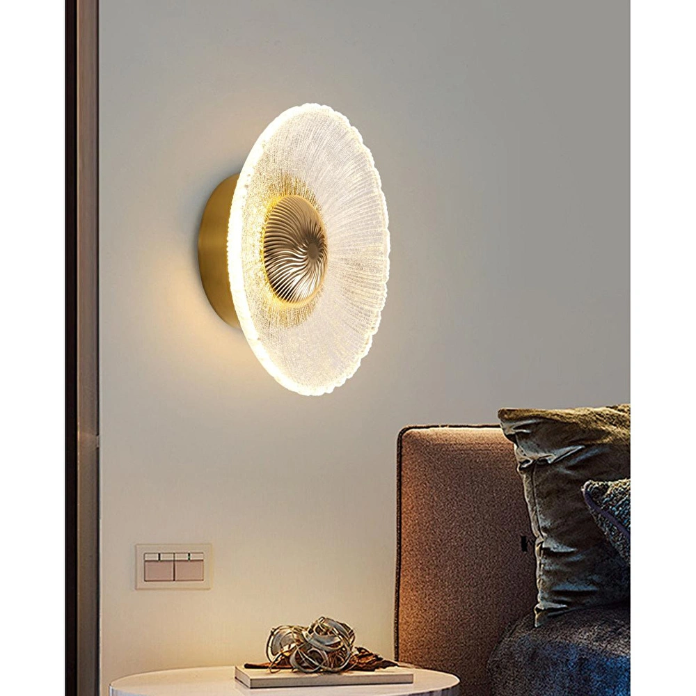 Apliqa Eterno Gold 3 Renkli Kristal Led Aplik görseli 1