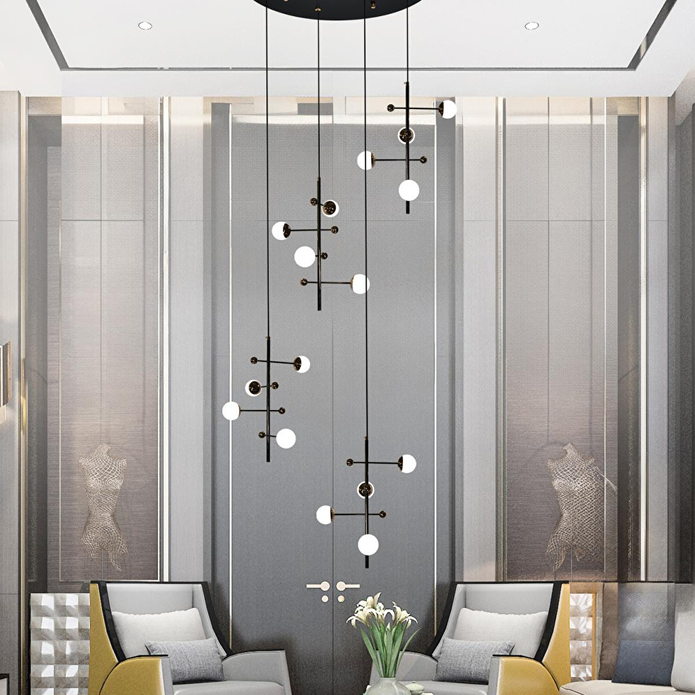 Apliqa Addo 4'lü 16 Watt Modern Sarkıt Koridor, Salon Sarkıt Led Avize görseli 1