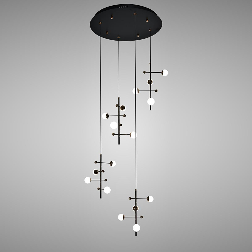Apliqa Addo 4'lü 16 Watt Modern Sarkıt Koridor, Salon Sarkıt Led Avize görseli 2