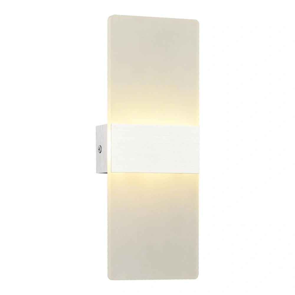 Apliqa Pearl 3 Renkli 8 Watt Buz Camlı Modern Salon Ledli Aplik görseli 3