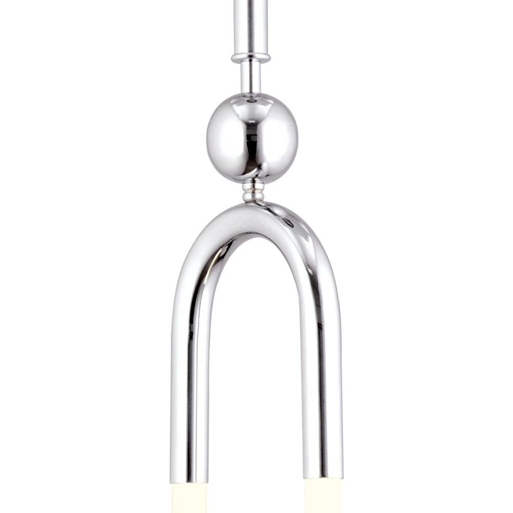 Apliqa Thisted Tekli Krom Ledli 13 Watt Modern Koridor, Yatak Odası Salon Sarkıt Led Avize görseli 4