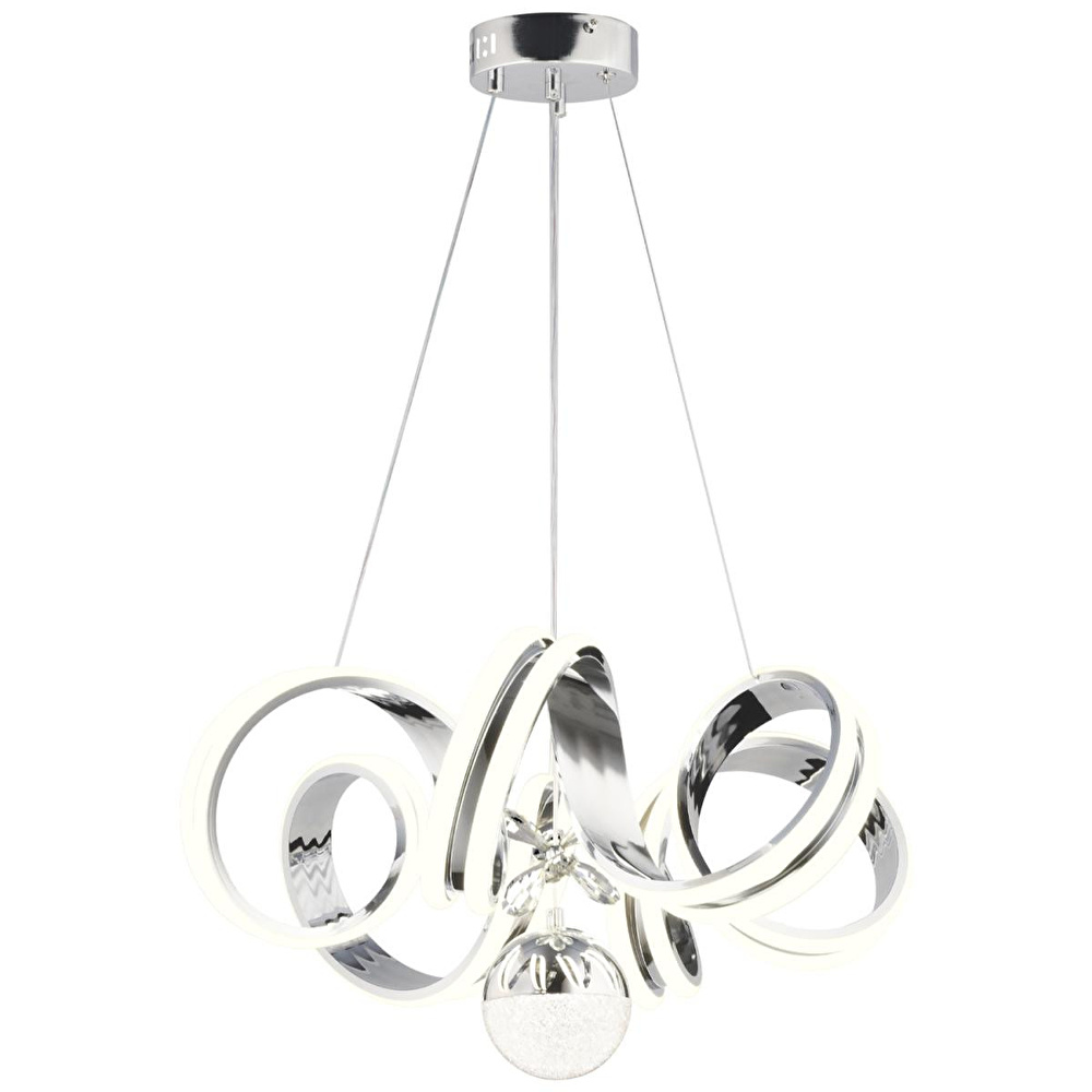 Apliqa Amott Krom 3 Renkli 150 Watt Kristal Ledli Kelebek Led Top Avize Modern Oturma Odası Salon Sarkıt Avize görseli 2