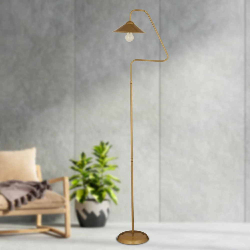 Apliqa Helga Eskitme Dekoratif Tasarım Retro Modern Metal Lambader görseli 1