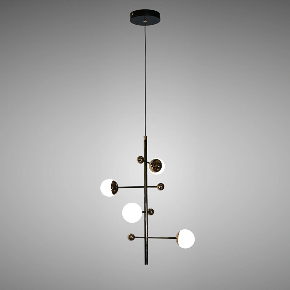 Apliqa Addo Siyah Tekli 4 Watt Modern Sarkıt Koridor, Salon Sarkıt Led Avize görseli 2