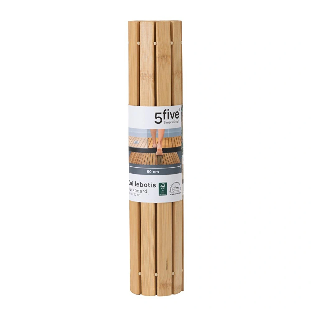 Mudo Home 5five Boho Bambu Banyo Paspasi 40x60 Cm görseli 2