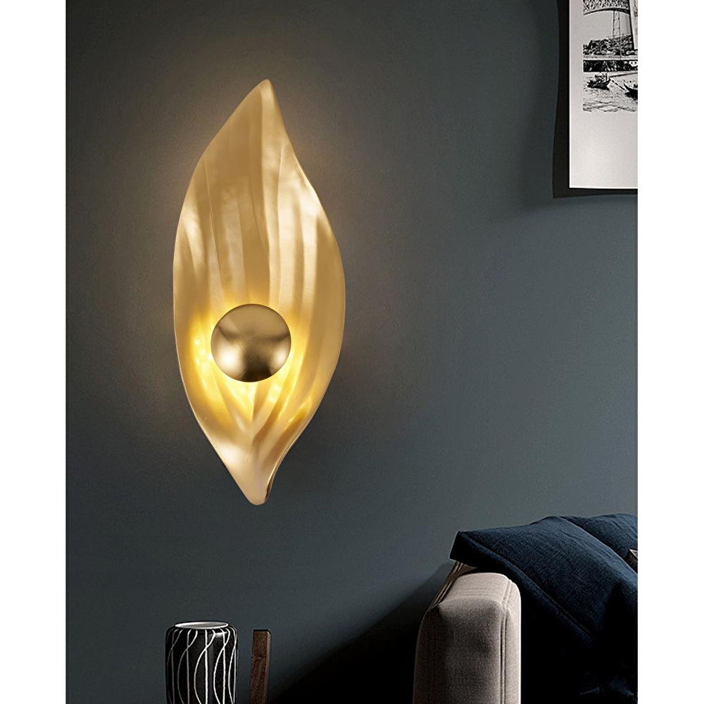 Apliqa Cielo Gold 3 Renkli Salon, Yatak Başı Led Aplik görseli 1
