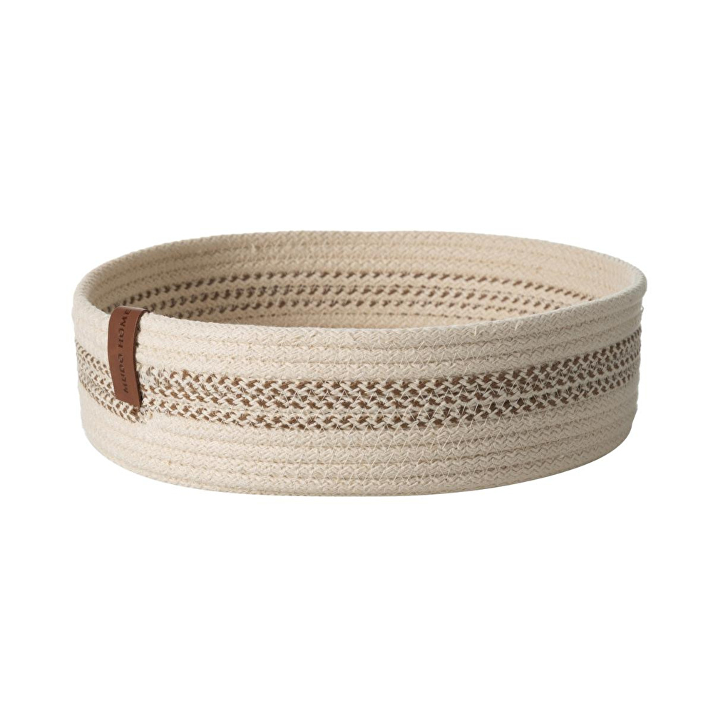 Mudo Home Venus Düzenleyi̇ci̇ Sepet Bej Ekru 8x25 Cm görseli 2