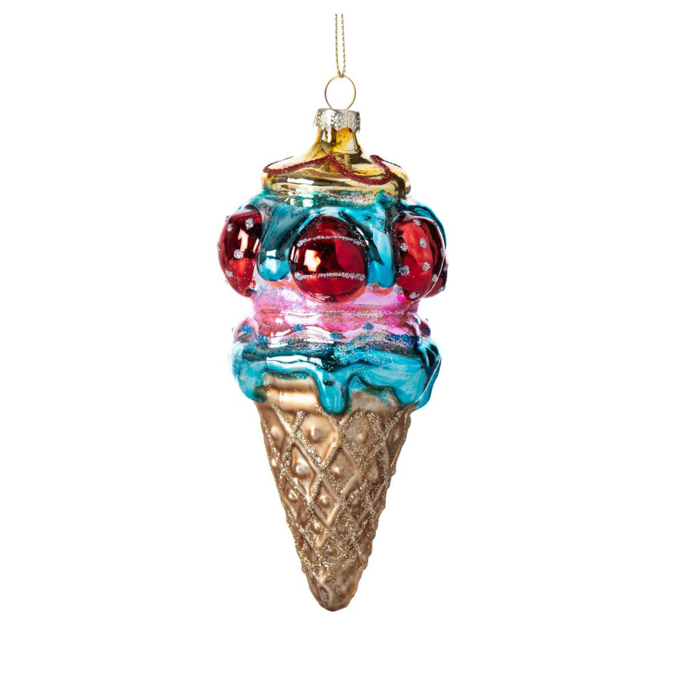 Mudo Home Ice Cream Ağaç Süsü 15cm görseli 3